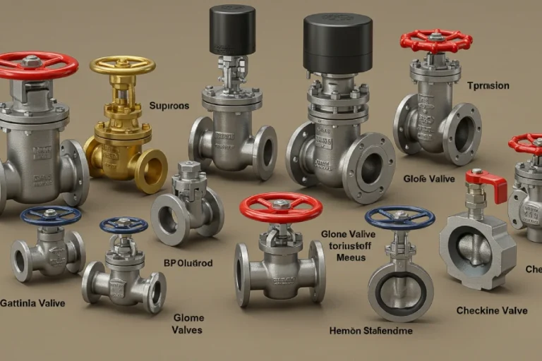 انواع شیرآلات صنعتی