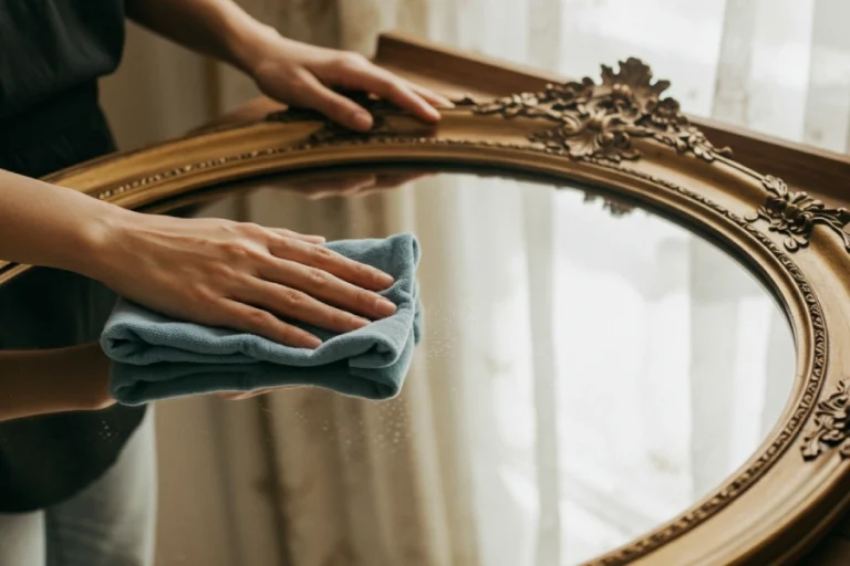 برق انداختن شیشه و آینه