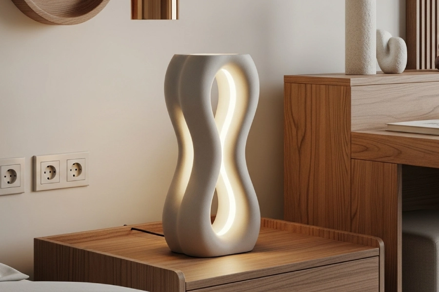 آباژور رومیزی مدرن