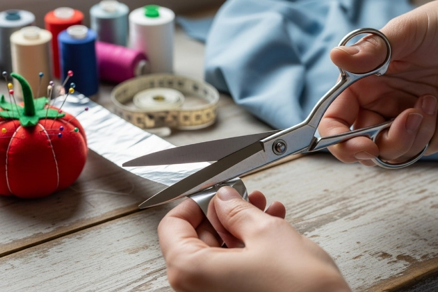 چطور قیچی خیاطی را تیز کنیم؟ 1 چطور قیچی خیاطی را تیز کنیم؟