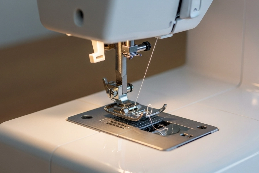 علت جمع شدن نخ زیر چرخ خیاطی