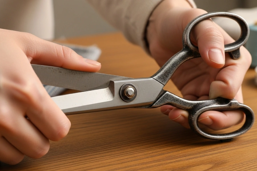 چرا قیچی سفت میشود