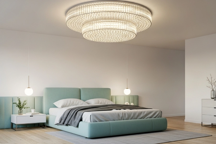 لوستر سقفی کریستال