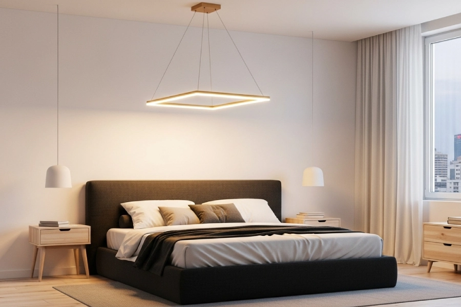 جدیدترین مدل های لوستر اتاق خواب مدرن 16 لوستر اتاق خواب مدرن