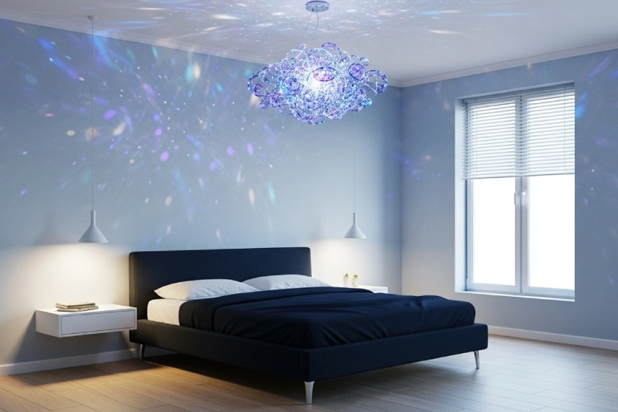 جدیدترین مدل های لوستر اتاق خواب مدرن 17 لوستر اتاق خواب مدرن