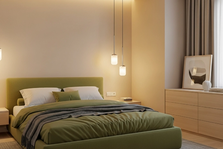 جدیدترین مدل های لوستر اتاق خواب مدرن 26 لوستر اتاق خواب مدرن