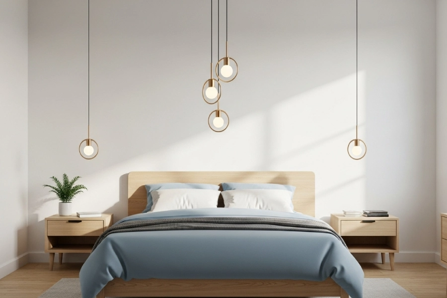 جدیدترین مدل های لوستر اتاق خواب مدرن 27 لوستر اتاق خواب مدرن