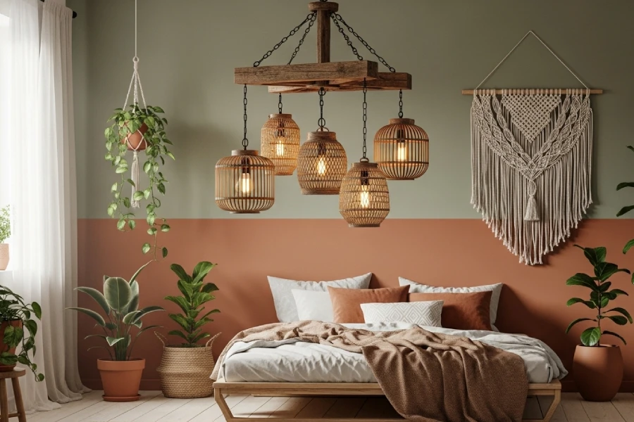 لوستر اتاق خواب دخترانه