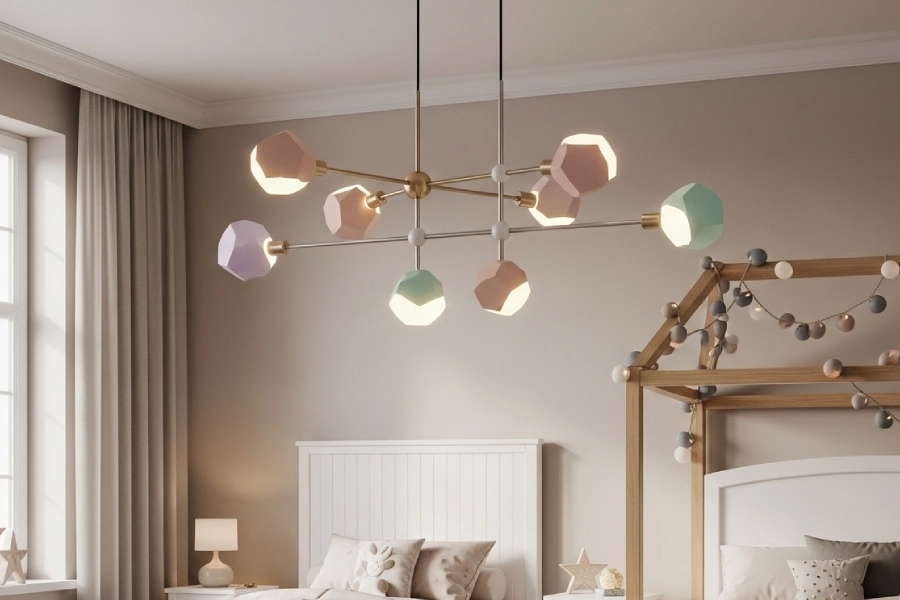 لوستر اتاق خواب دخترانه