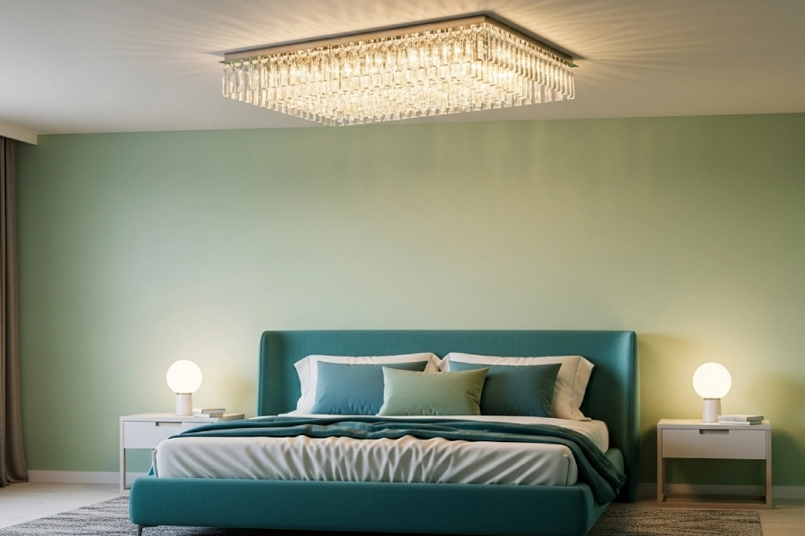 لوستر سقفی کریستال