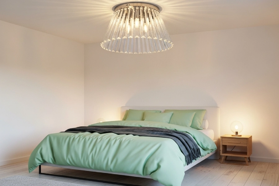 لوستر سقفی کریستال