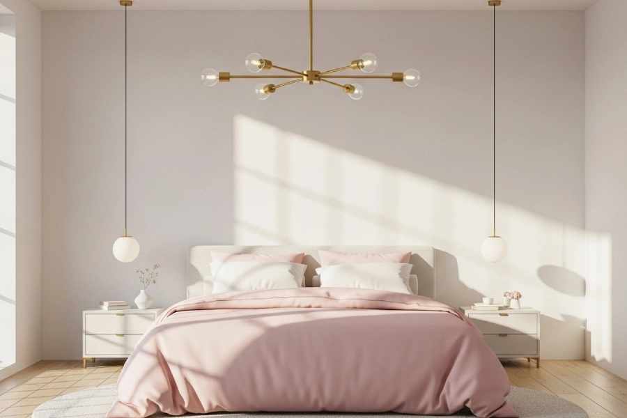 جدیدترین مدل های لوستر اتاق خواب مدرن 21 لوستر اتاق خواب مدرن