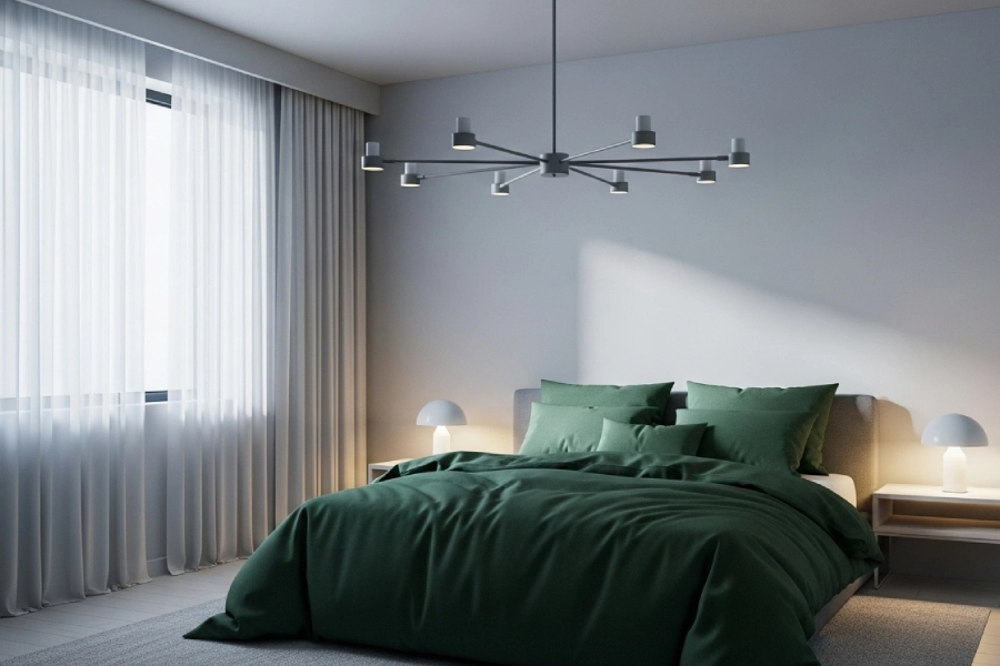 جدیدترین مدل های لوستر اتاق خواب مدرن 22 لوستر اتاق خواب مدرن