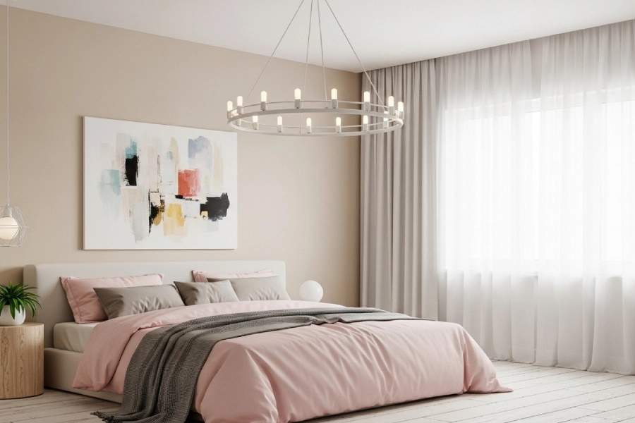 جدیدترین مدل های لوستر اتاق خواب مدرن 12 لوستر اتاق خواب مدرن