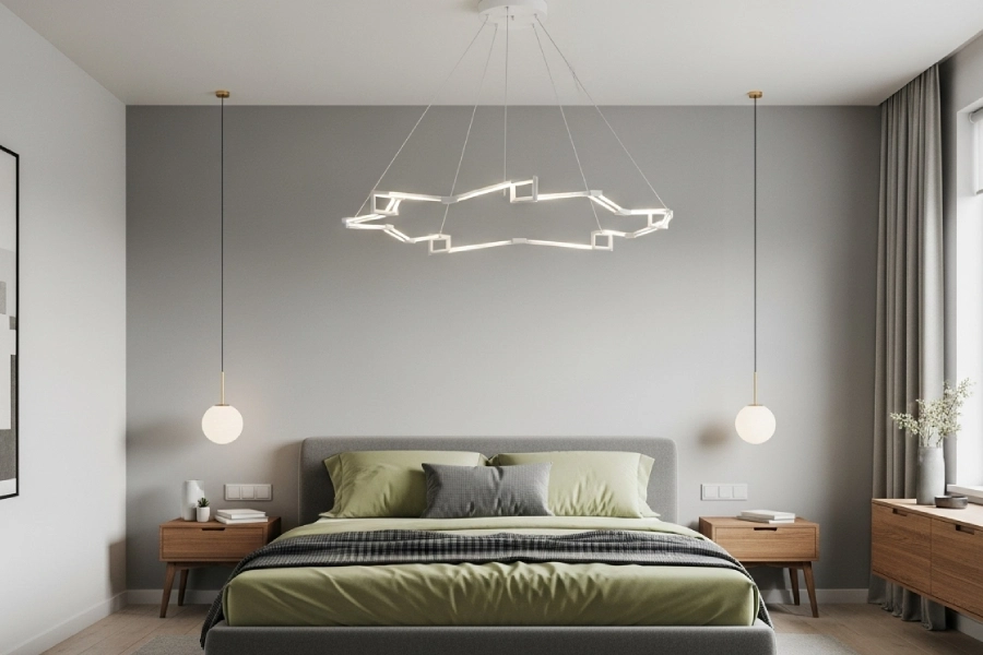 جدیدترین مدل های لوستر اتاق خواب مدرن 10 لوستر اتاق خواب مدرن