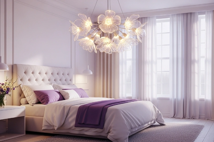 لوستر مدرن اتاق خواب