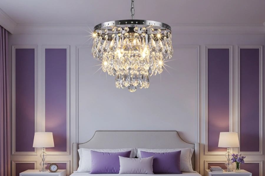 لوستر اتاق خواب دخترانه