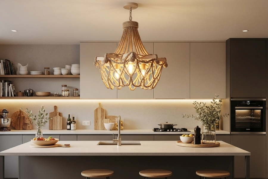 15 مدل لوستر آشپزخانه (جدیدترین لوستر آشپزخانه 1404) 7 جدیدترین لوستر آشپزخانه