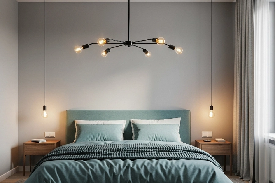 جدیدترین مدل های لوستر اتاق خواب مدرن 20 لوستر اتاق خواب مدرن