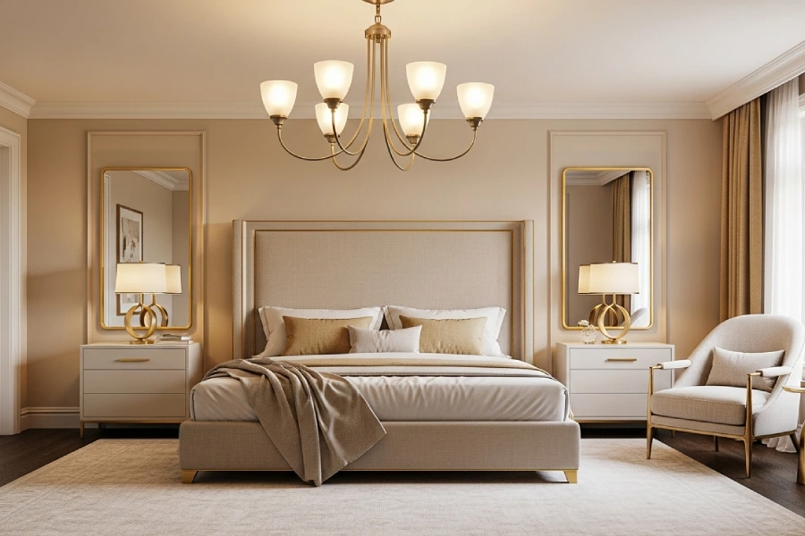 لوستر اتاق خواب دخترانه