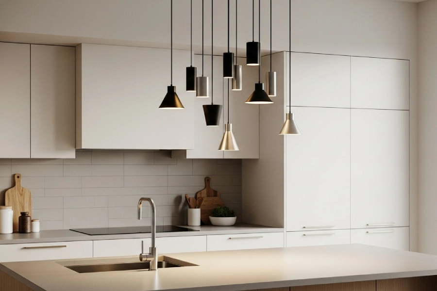 15 مدل لوستر آشپزخانه (جدیدترین لوستر آشپزخانه 1404) 17 جدیدترین لوستر آشپزخانه