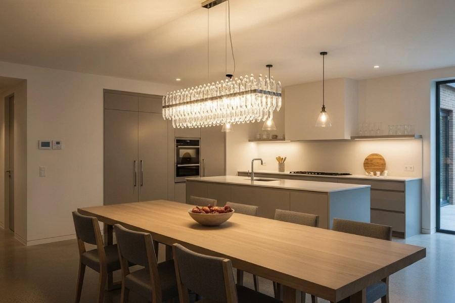 15 مدل لوستر آشپزخانه (جدیدترین لوستر آشپزخانه 1404) 11 جدیدترین لوستر آشپزخانه